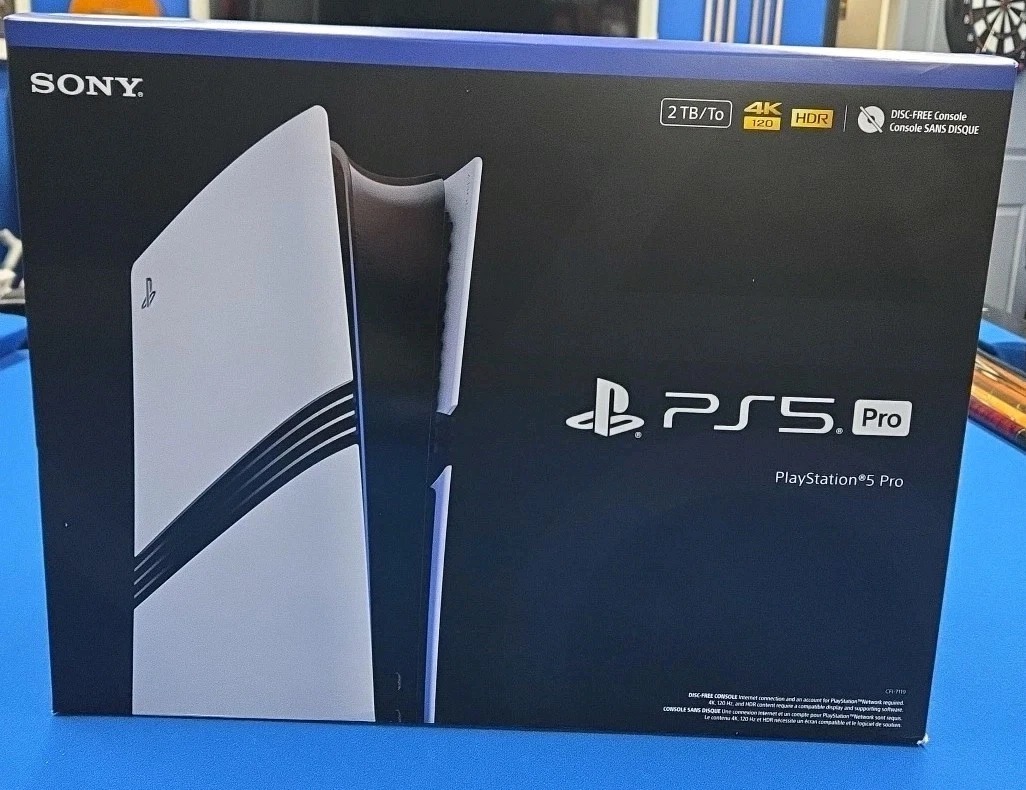For sale: Sony PlayStation 5 Pro (PS5 Pro) 2TB + 2 controllers