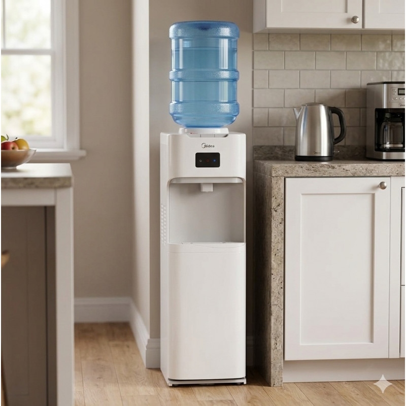 Ջրի դիսպենսեր/քուլեր (Диспенсер для воды) MIDEA YL1661S-W WHITE Megashopping