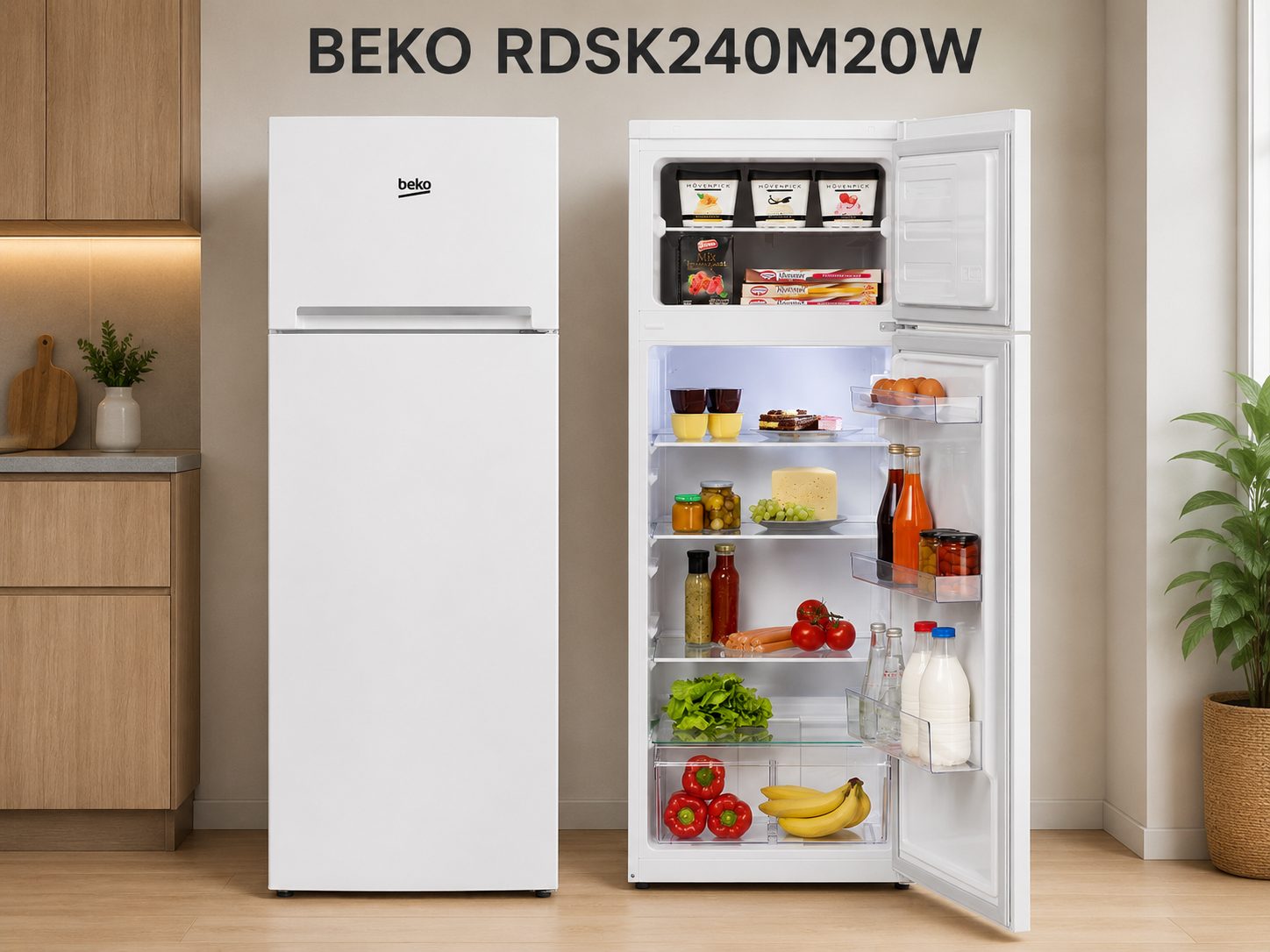 Սառնարան (Холодильник) BEKO RDSK240M20W Megashopping
