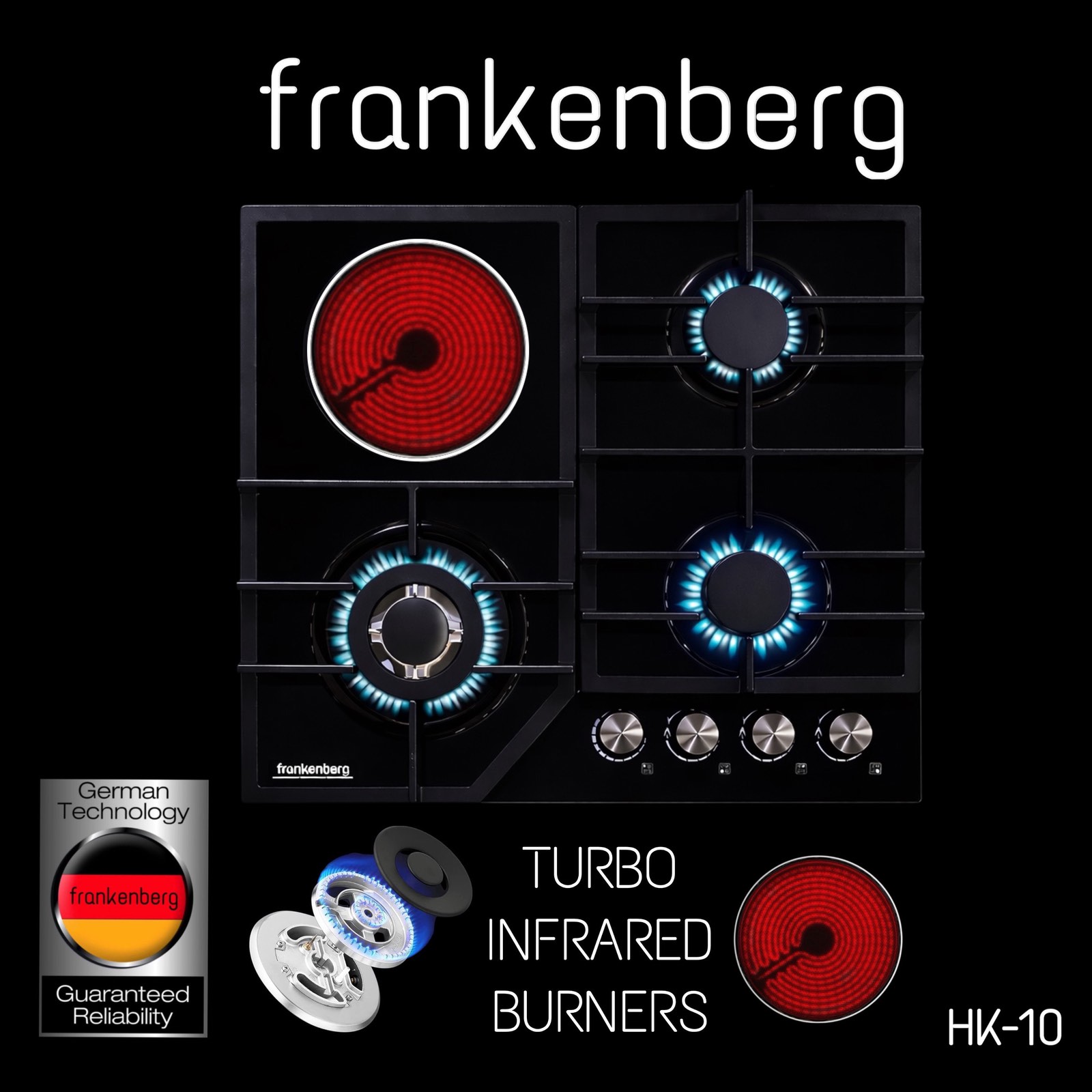Frankenberg HK-10 Ներկառուցվող գազօջախ