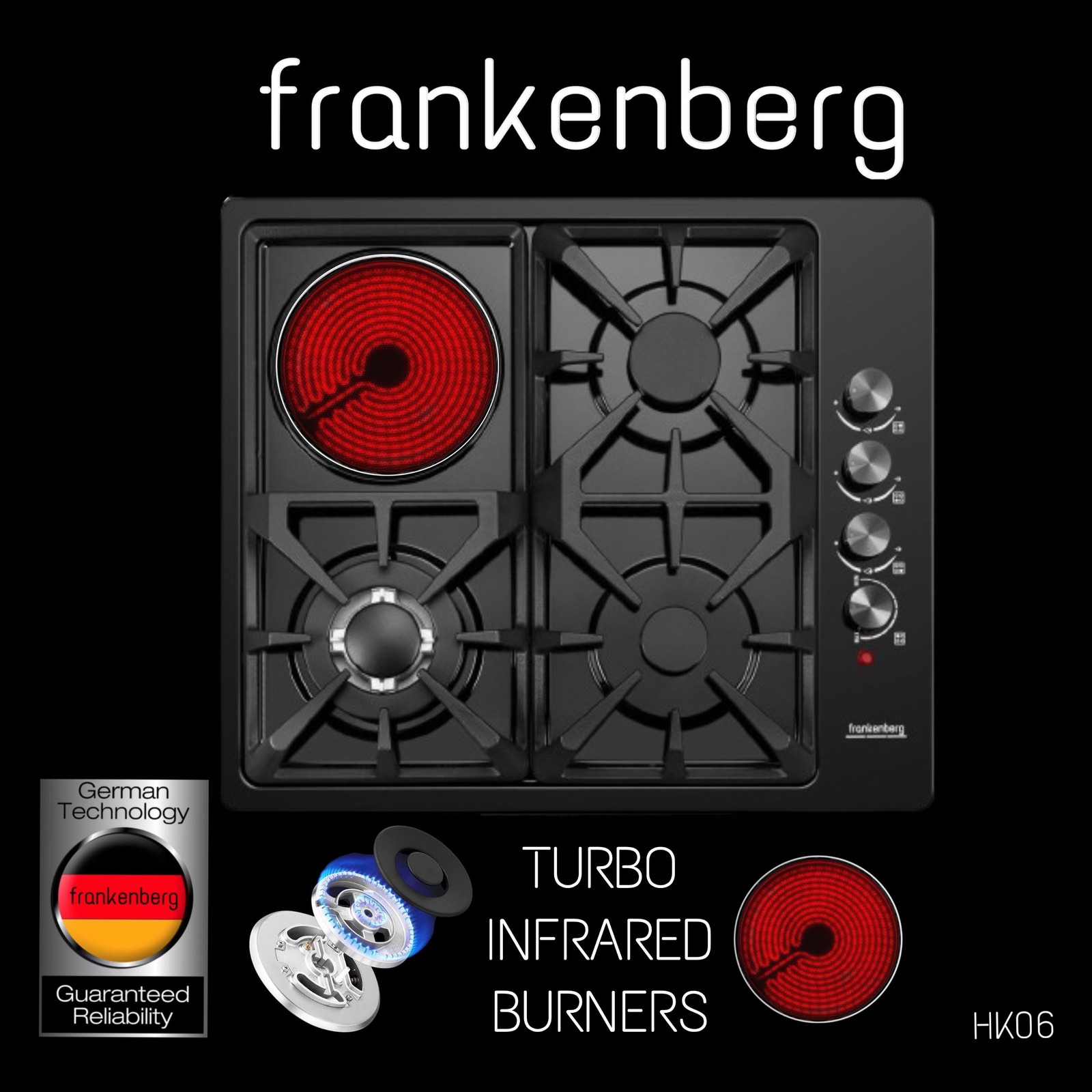 Frankenberg HK-06 Ներկառուցվող գազօջախ