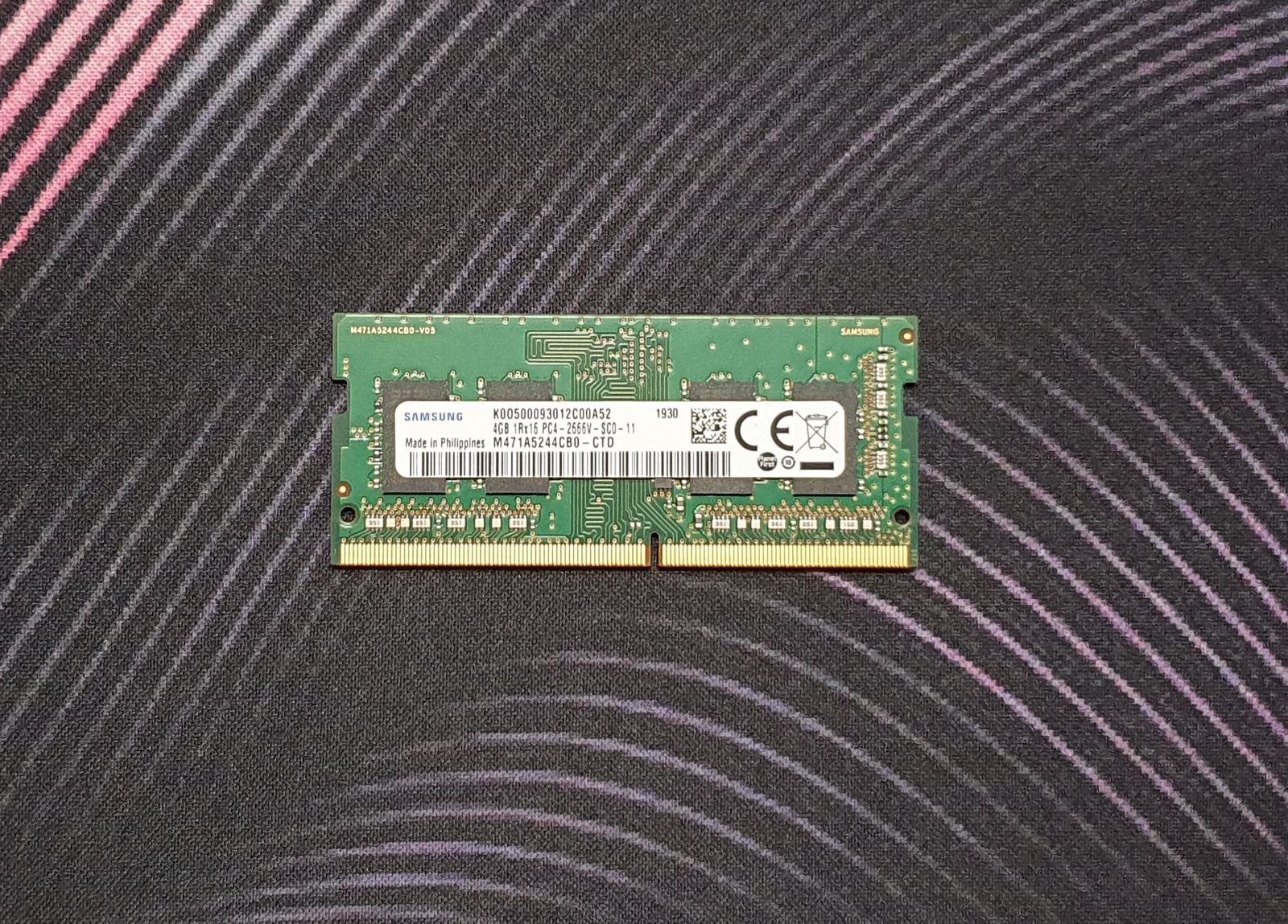 Ram Samsung 4GB DDR4 2666MHz Model-M471A5244CB0-C TD SO-DIMM