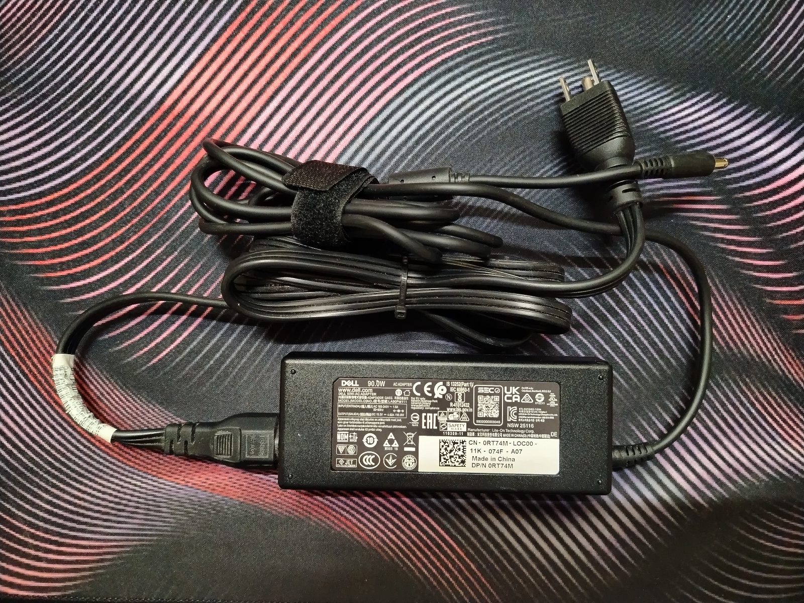 AC Adapter Charger Dell 19.5V 4.62A 90W 4.5mm*3.0mm Geniune Original