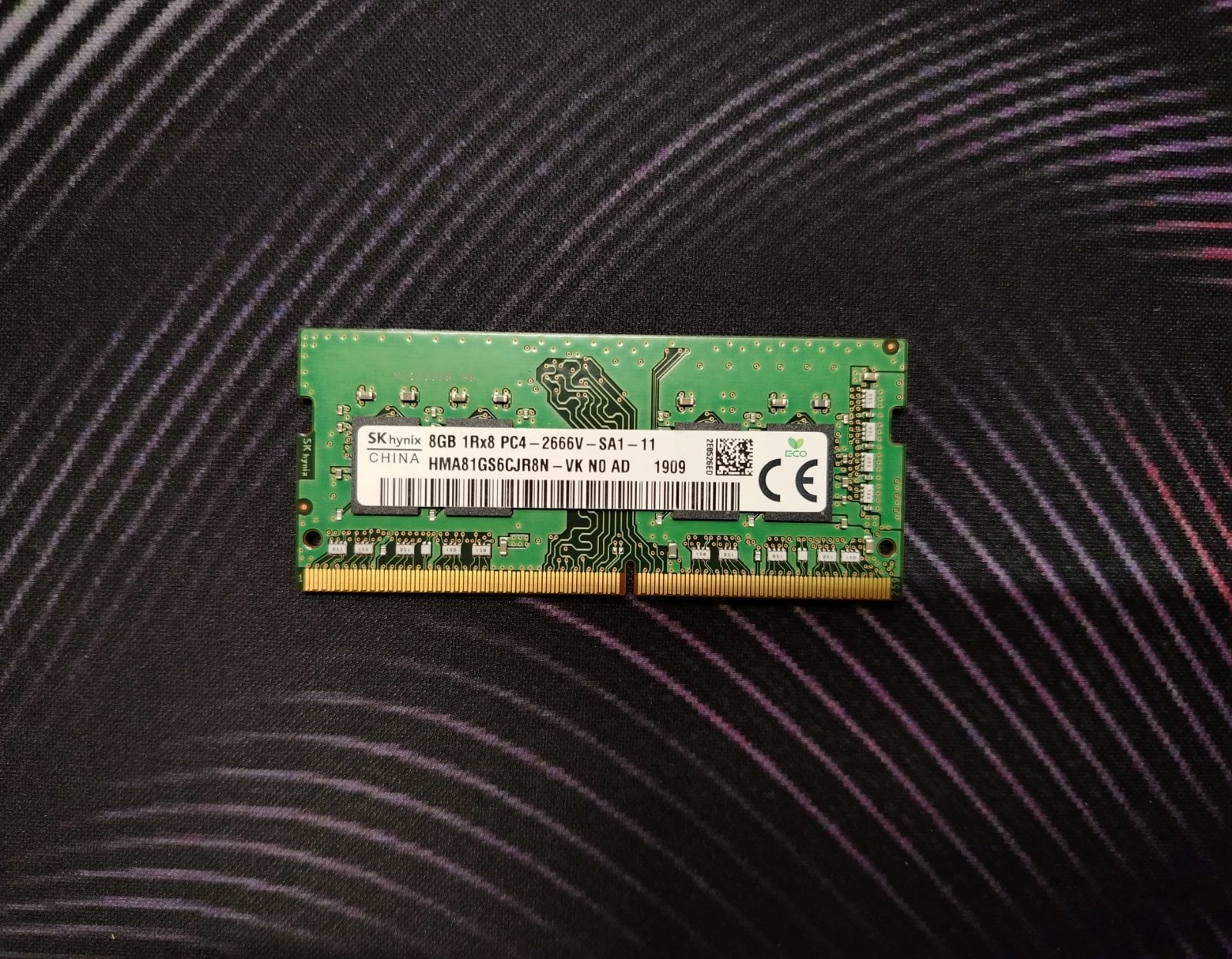 Ram DDR4 SK Hynix 8Gb 2666Mhz Model-HMA81GS6CJR8N-VK