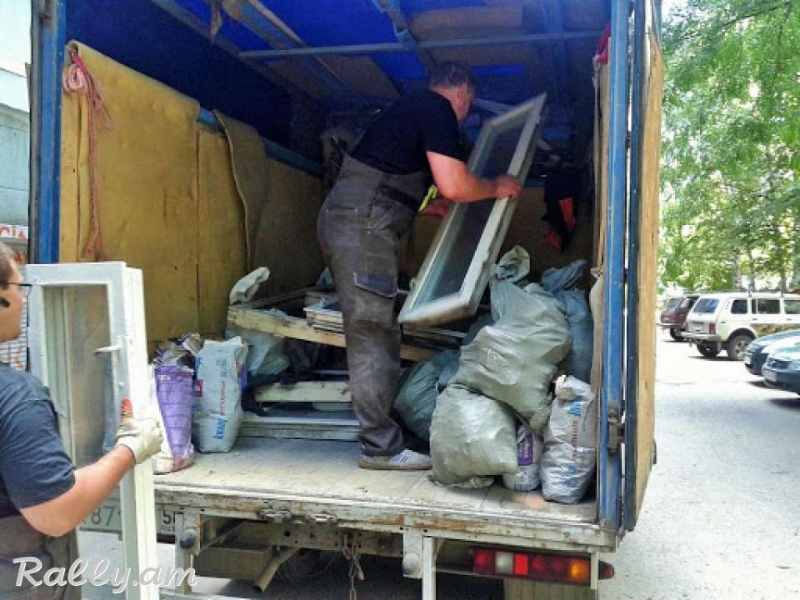 Շին աղբի հեռացում