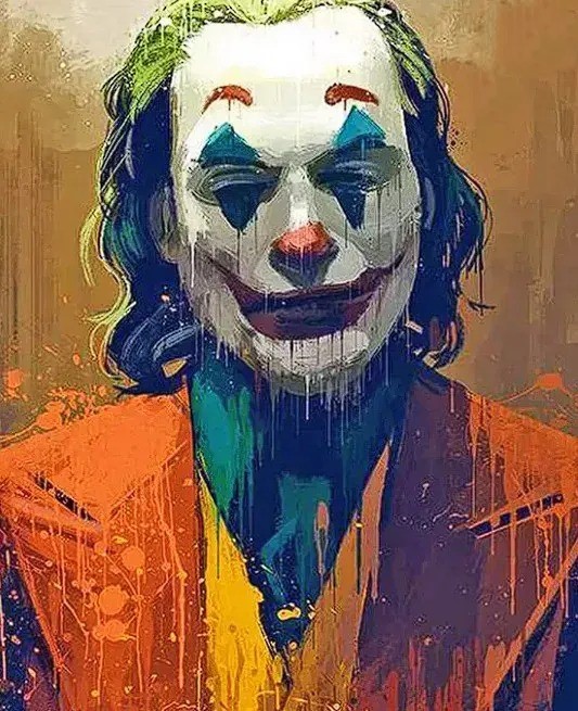5D Diamond Painting Joker