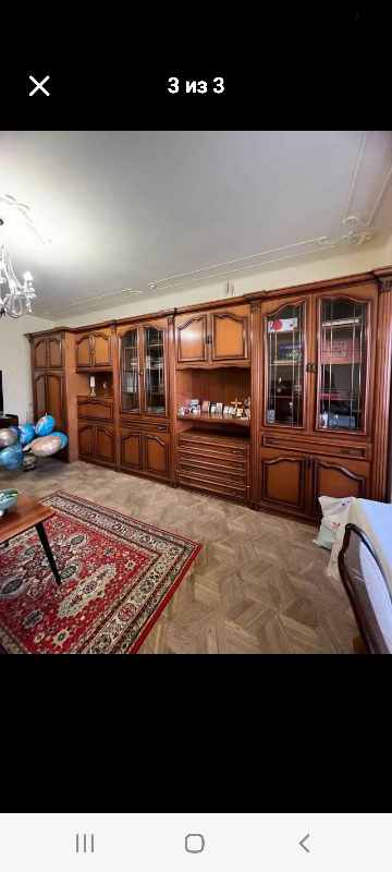 СТЕНКА ИЗ 5-ти СЕКЦИЙ, ДЕРЕВО, ЮГОСЛАВИЯ